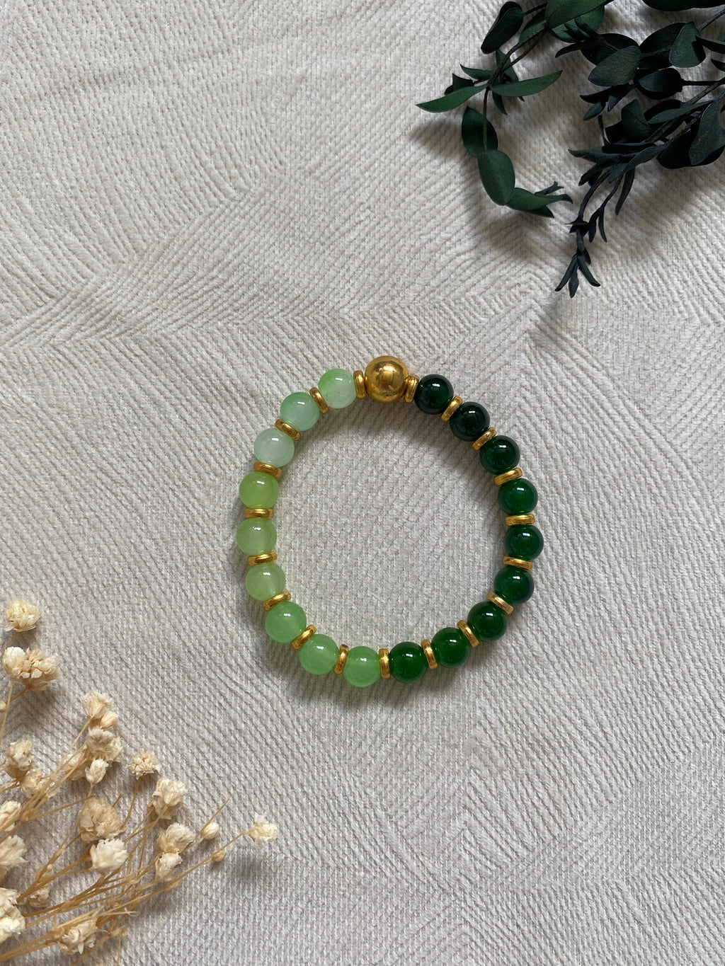 Bracelet Feuillage Doré