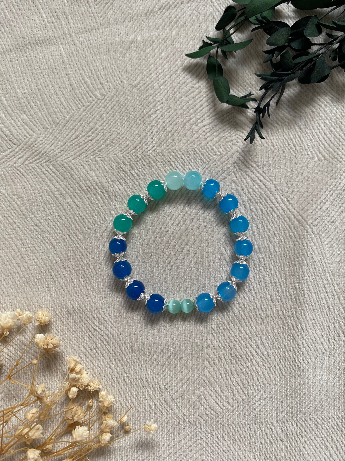 Bracelet Bleu Céleste