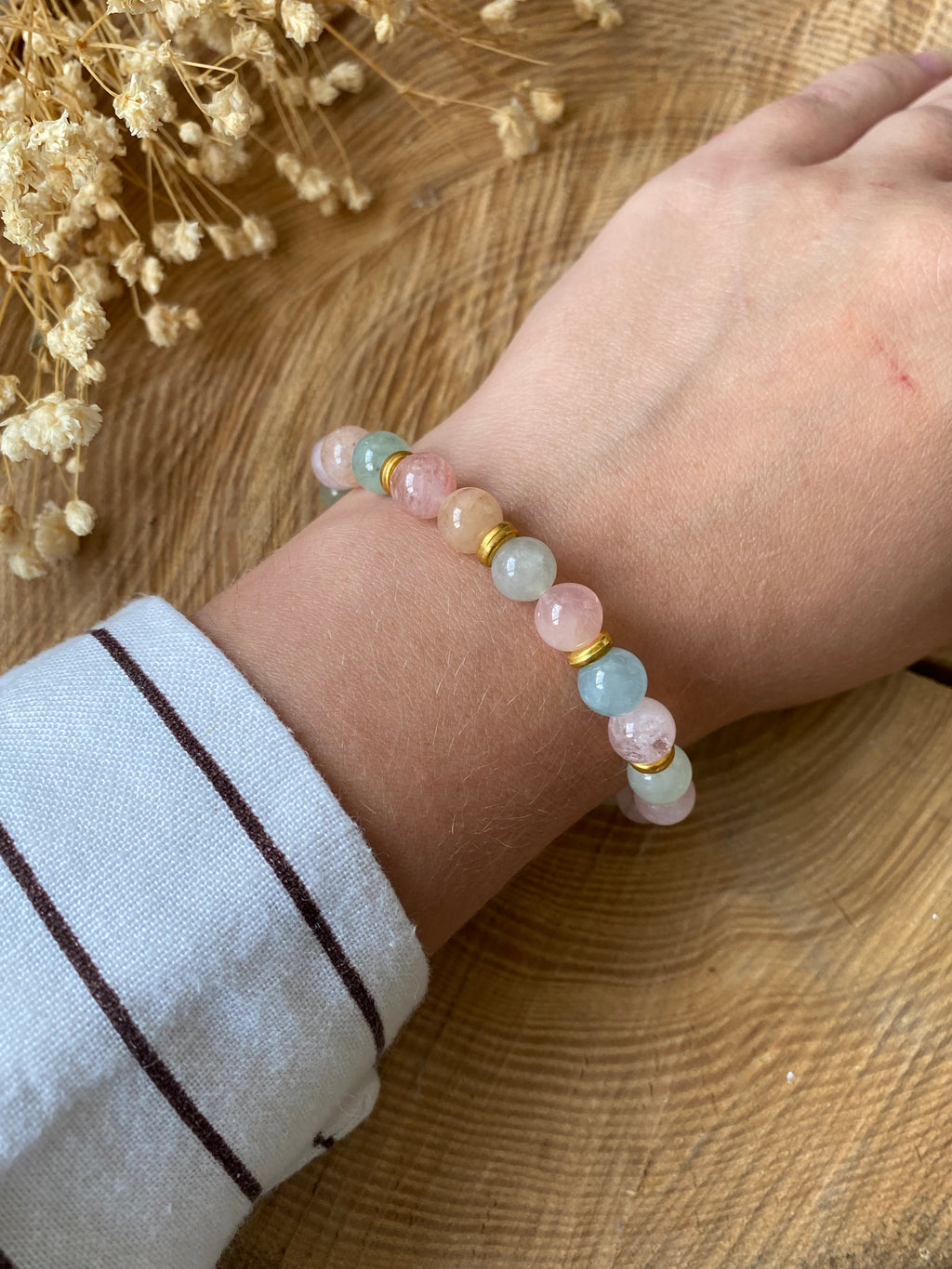 Bracelet Douceur de Morganite