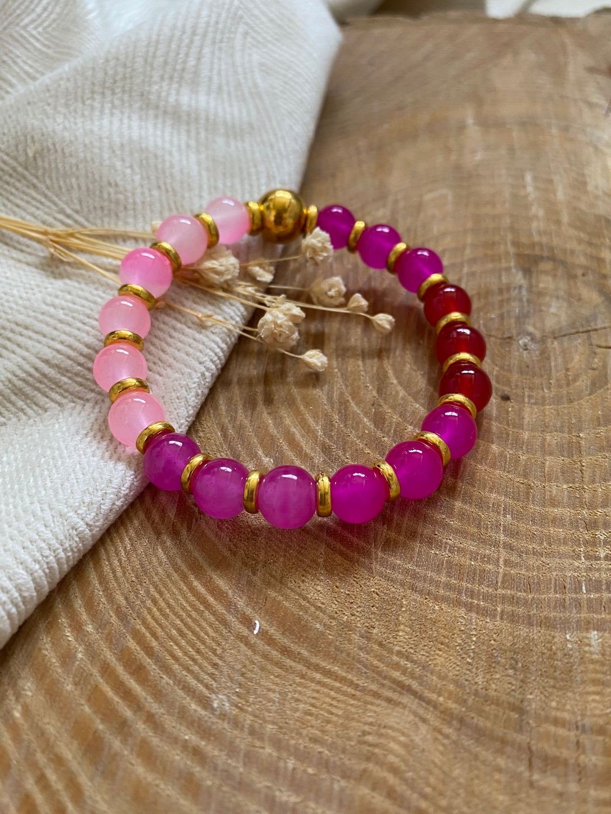 Bracelet Douceur Magenta