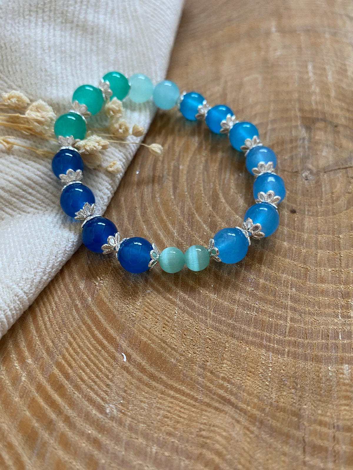 Bracelet Bleu Céleste