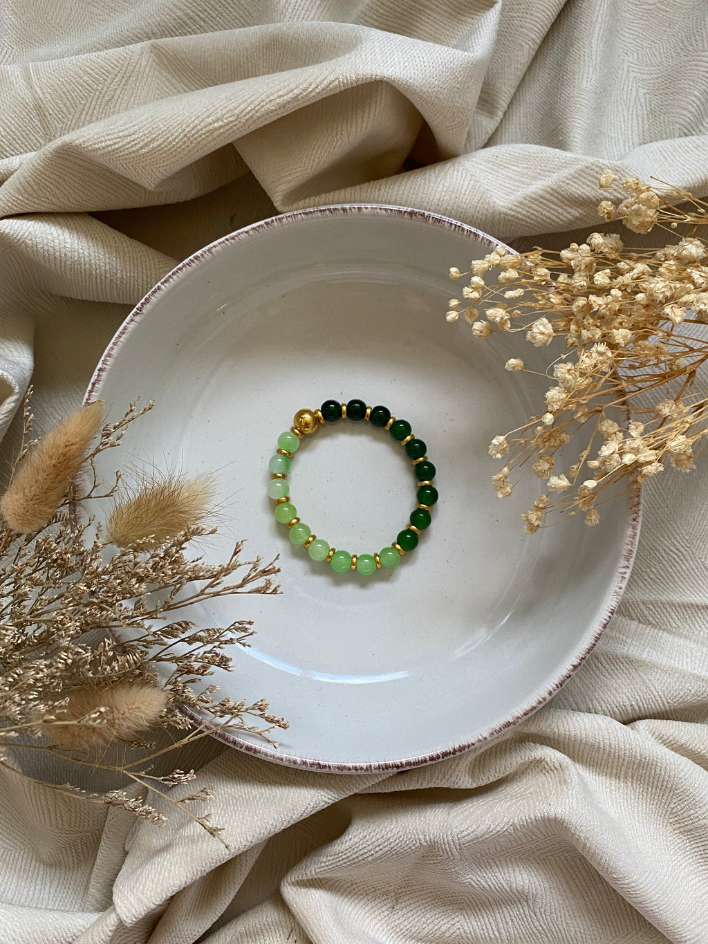 Bracelet Feuillage Doré