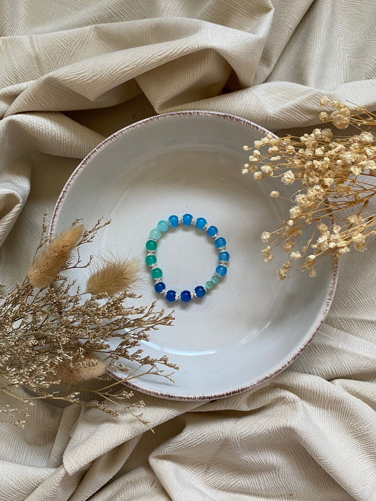 Bracelet Bleu Céleste